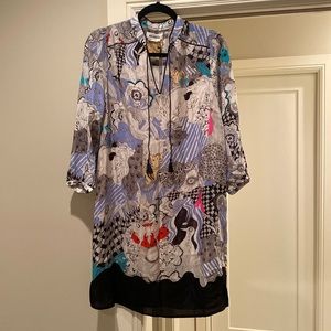 BALDUCCI DRESS from Anthropologie NWT approx 36” from shoulder. Dress/tunic